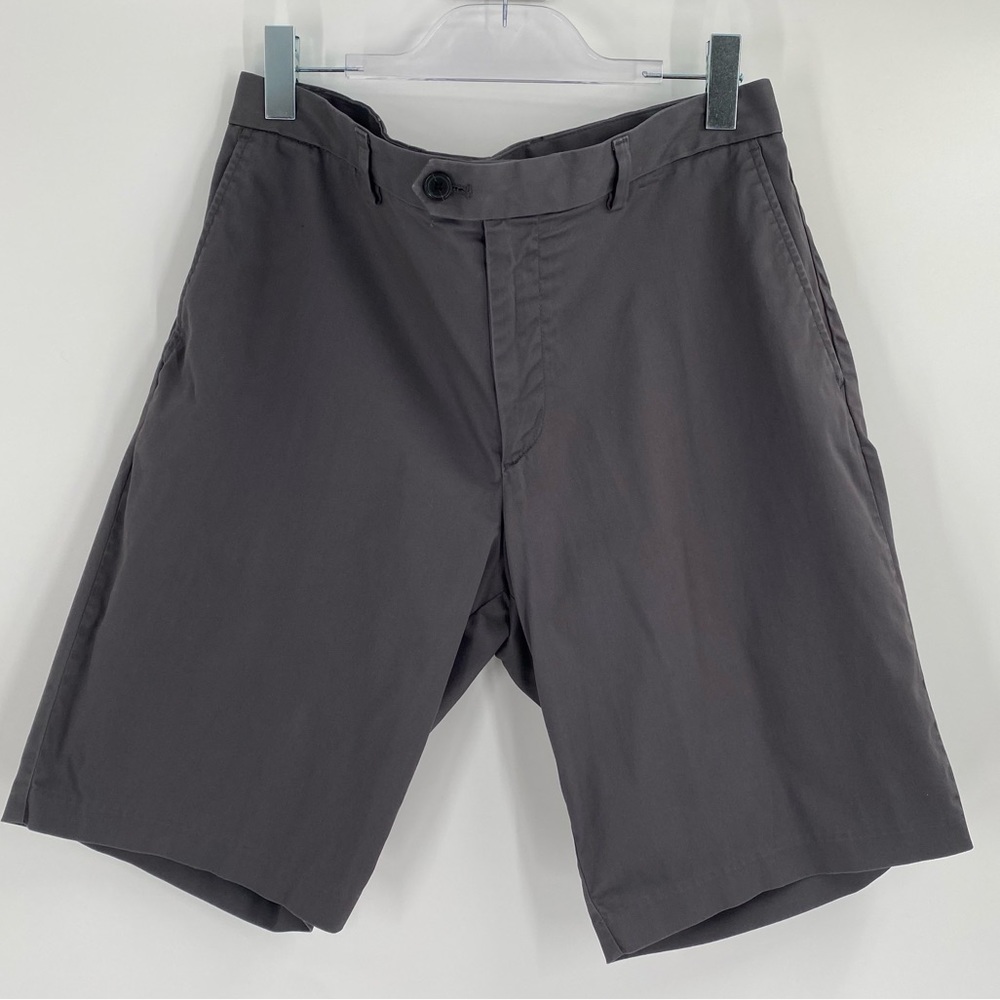 Banana Republic Emerson short size 34 solid gray shorts (A1)